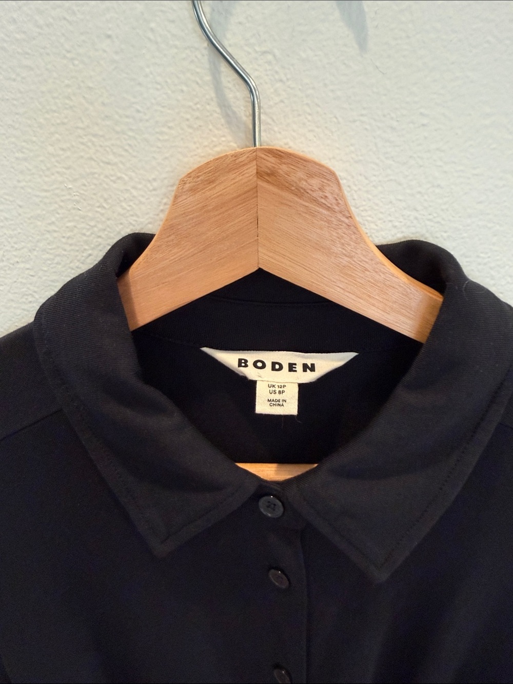 Boden Marcia Jersey Shirt Dress
Black - Picture 3 of 10